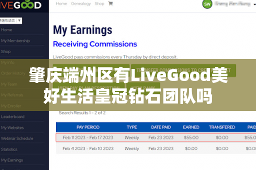 肇庆端州区有LiveGood美好生活皇冠钻石团队吗