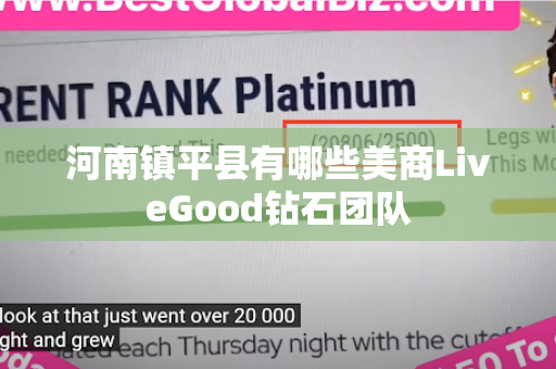 河南镇平县有哪些美商LiveGood钻石团队